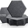Buy cheap 150mm 180mm PET Hexagonal Acoustic Panels High Density Sound Absorbing from wholesalers