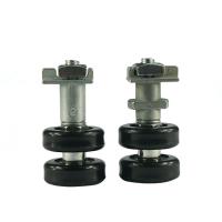 Buy cheap Modern Heavy Duty Nylon Rollers , Zamark Glass Balcony Wheel Pa6 Material U product