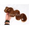 Buy cheap Long Lasting Golden Blonde Hair Extensions / Natural Human Hair Weave With Bouncy from wholesalers