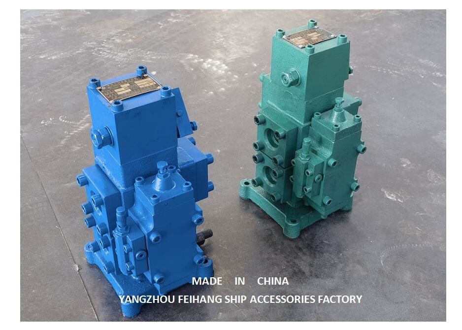 CONTROL VALVE-WINCH CONTROL BLOCK MODEL-JHH08-6C-PT-200 PORT SIZE 3/4"-DN20,FLOW 120L/MIN,CAST IRON MATERIAL