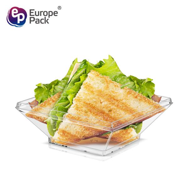 Buy cheap Wholesale custom mini hard plastic square plate seasoning saucer dish from wholesalers