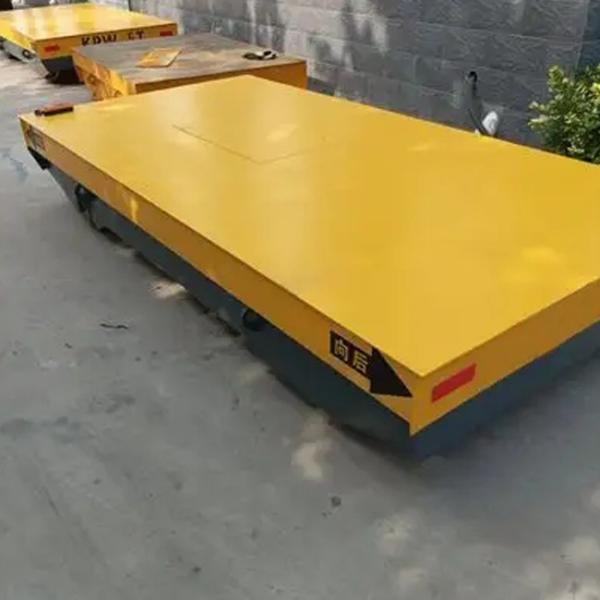 Customizable Flatbed Electric Transfer Cart Q345 Steel For Flexible Movement And