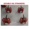 Buy cheap Double Lubricating Oil Filter - Double Low Pressure Coarse Oil Filter AS20 0.4-0.22 Cb / T425-1994 from wholesalers