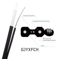 Buy cheap 2 Core G657A1 Fiber GJYXCH GJYXFCH FTTH Drop Cable Outdoor product
