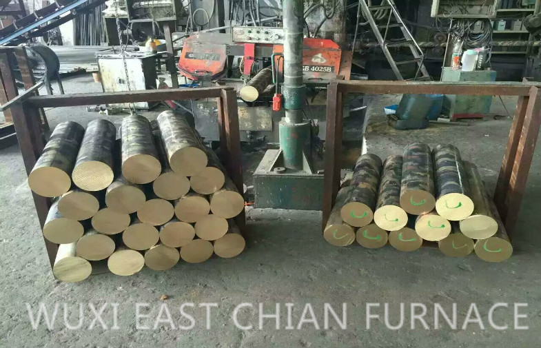 Red Copper Wire Billet Continuous Casting Machine Horizontal Type Customized Length