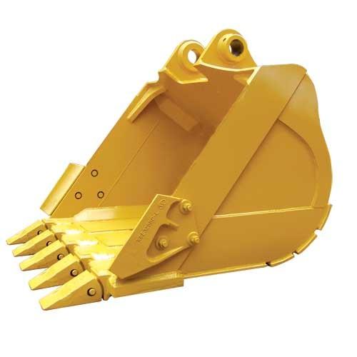 Buy cheap PC320 PC300 ZX250 GP Excavator Bucket Yellow Color from wholesalers