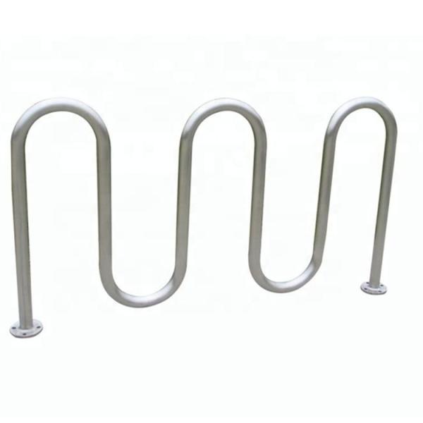 Buy cheap Surface Mounted Commercial Bike Racks 304 Stainless Steel Material from wholesalers
