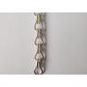Buy cheap Architectural Anodized 1.5mm Metal Chain Link Door Curtain Antirust from wholesalers