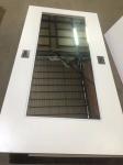 Finished White Wooden Sliding Doors Internal Bathroom Door 214cm Height