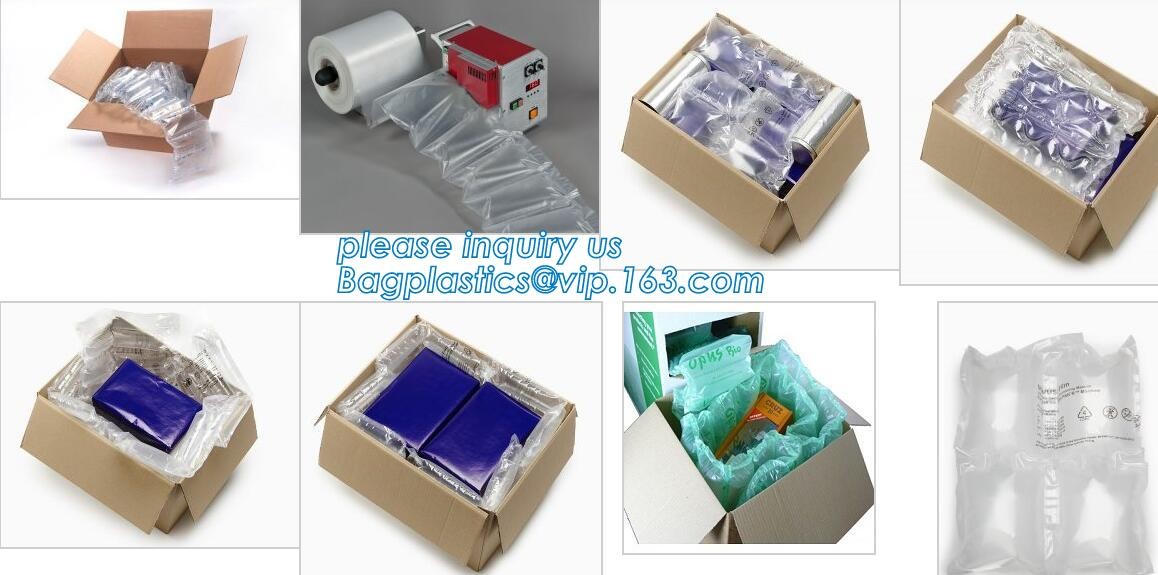 cushion pillow/air cushioning bags, inflatable beach pillow bag, toner cartridge air column bag, inflatable air bag for