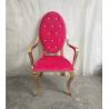 Buy cheap Royal Banquet Reception Stackable Stainless Steel frame wedding chair Dining chair from wholesalers
