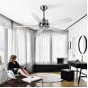 Buy cheap Loft Style 52 Inch 110VAC Metal Blade Pedestal Ceiling Fan Time Setting RF Remote Control from wholesalers