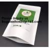 Buy cheap Biodegradale Compostable Packaging Roll Film Slide Zipper Garment Bag Food Packing Bag 3 side seal bag Kraft Paper Bag from wholesalers