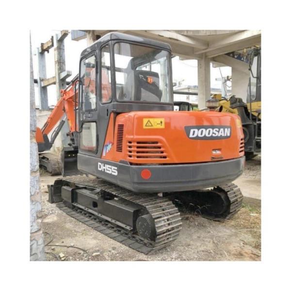 Doosan DH55-7 Crawler Excavator 6 Ton Used Construction Machine for Heavy Duty