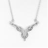 Buy cheap Mens 925 Sterling Silver Necklaces 4.82g Antler Rope Chain from wholesalers