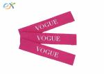 Multicolor Logo Garment Woven Tag , Polyester Custom Clothing Tags
