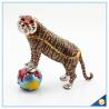 Buy cheap Wholesale Enamel Tiger With Ball Trinket Box Rhinestone Metal Trinket Box SCJ414 from wholesalers