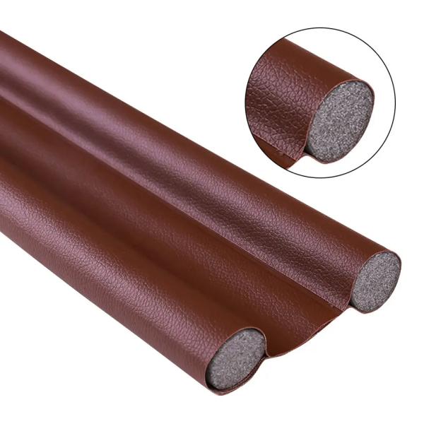 Buy cheap Colored Wooden Door Sound Insulation And Collision Sealing Strips Dust Gasket Seals Against Wind D Type Foam from wholesalers