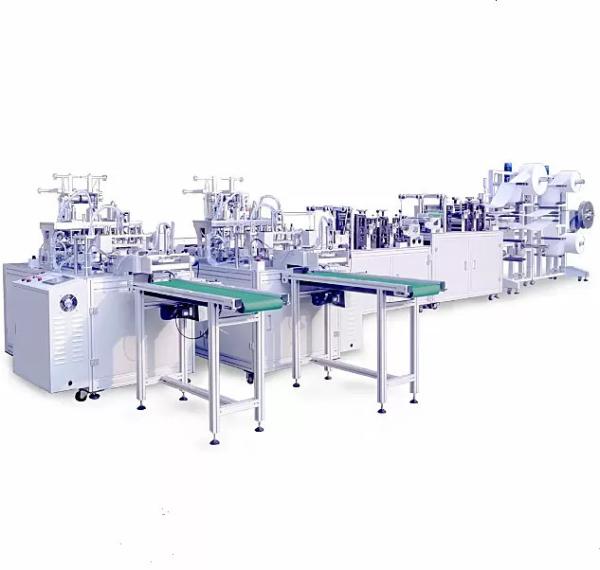 Buy cheap Heavy Duty Automatic Face Mask Making Machine Stable Operation Low Scrap Rate from wholesalers