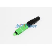 Buy cheap Fiber Field Assembly FTTH SC / UPC Fibre Optic Cable Connectors product