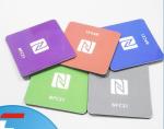 ISO15693 / ISO14443A RFID NFC Tag Sticker Label For Inventory Management