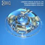 Pyrex 3.3 Borosilicate Glass Led Street Light Lenses Customized