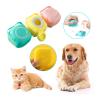 Buy cheap Blue Pink Shampoo Dispensing Brush Silicone Dog Bath Brush Custom from wholesalers