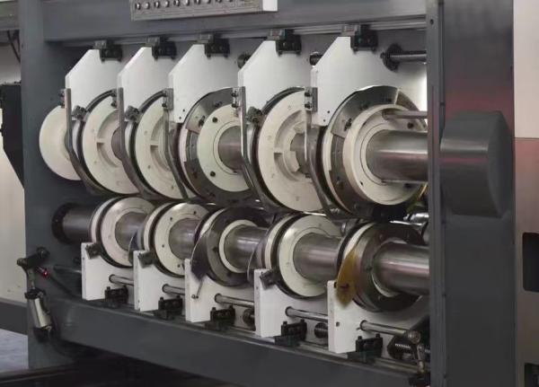 Buy cheap Auto Four Color Flexo Printer Rotary Die Cutter Slotter Auto Stacker from wholesalers