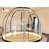 Buy cheap Round Waist Shape Crystal Dome House For Outdoor Event Exhibitons from wholesalers