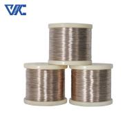 Buy cheap Copper Nickel Alloy Low Electric Resistance Wire NC003 CuNi 1 Heating Wire product