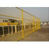 Buy cheap Yellow Canada Standard Movable Temporary Site Fencing 6ft X10ft Steel Security Panels from wholesalers