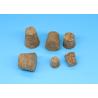 Buy cheap Wood Color Mini Vial Cork No Air Leakage For Glass Bottle Sealing from wholesalers