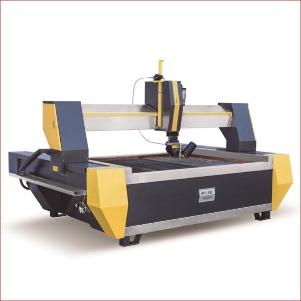 Buy cheap 60000 Psi High Pressure Waterjet Tile Cutter 5 Axis CNC Stone Water Jet Steel Cutter from wholesalers