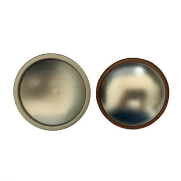 Buy cheap Customizable Cone And Dome Tinplate Aerosol Can Top And Bottom Aerosol Tin Components from wholesalers