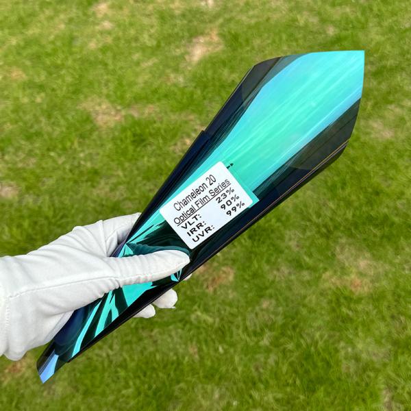 Buy cheap Privacy Protection Chameleon Car Tint 23%VLT Corrosion Proof 2 Mil Thickness from wholesalers