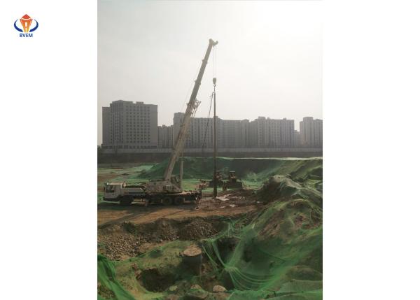 Buy cheap Outside Top Feed Vibrating Floater For Piling Engineering BJV100E-426 from wholesalers