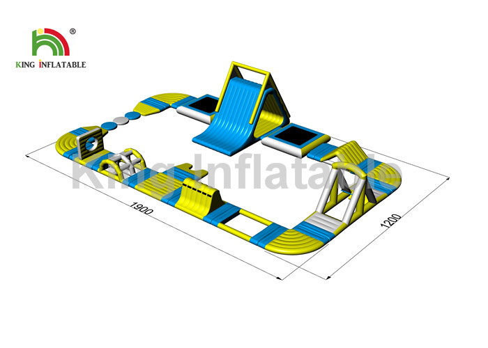 Customized Adults Giant Outdoor Inflatable Water Parks For Amusement Playground