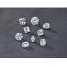 Buy cheap CVD Asscher Cut Lab Grown White Diamonds 3.2ct-4.02ct E VS1/VVS2 Matched Jewelry IGI Certificated from wholesalers