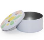 Buy cheap Flower Printed Mini Round Metal Tin Can Frosted Tinplate Candy Box from wholesalers