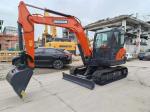 The new Doosan DX55 is equipped with a Yangma engine from Japan