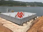 High Pressure Barge Launching Airbags , Marine Salvage Air Lift Bags 2.5M