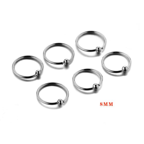 Buy cheap Fashion jewelry stainless steel body piercing nose ring with factory price from wholesalers
