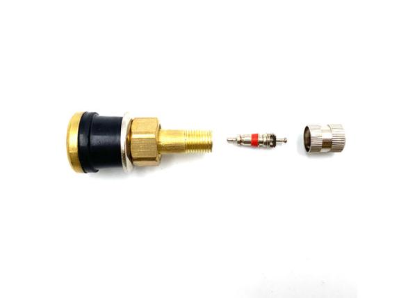 Buy cheap Tubeless Clamp In Straight Brass Valve Stems Brass Cap For Trucks And Buses TR501 from wholesalers