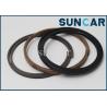 Buy cheap K9004899 Doosan Boom Cylinder Repair Seal Kits For DX235LC-5 DX255LC Excavator Service Kit Parts from wholesalers