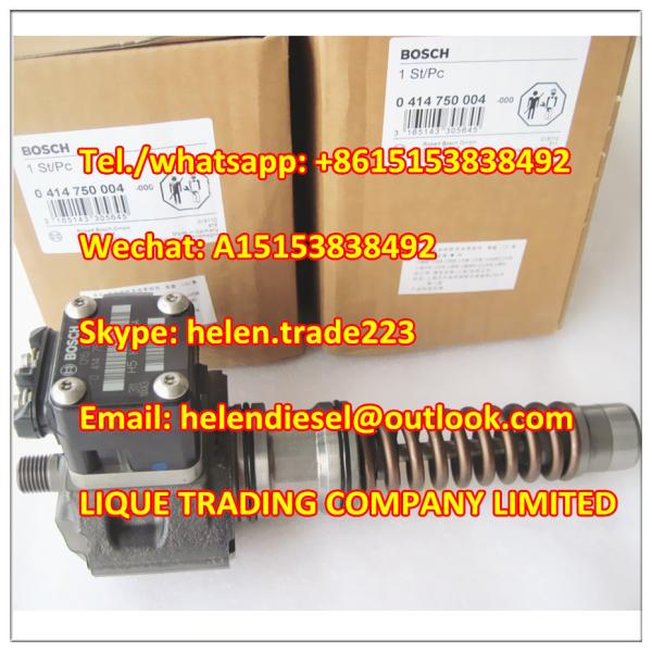 Buy cheap 100% original BOSCH unit pump 0414750004 , 0 414 750 004 , DEUTZ 02112706 , genuine and new VOE0414750004 from wholesalers
