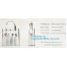 Buy cheap promotional clear pvc cosmetic bags handle zipper for sale, eco soft loop die cut pvc clear handle plastic shopping bags from wholesalers