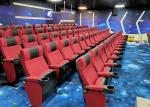 Commercial Theater Recliner Sofa Foldable Movie Theater Seats With Plastic Cup