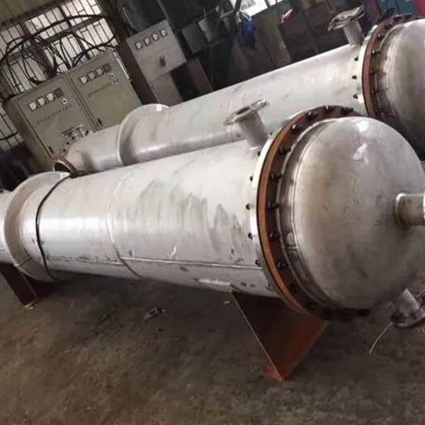 Buy cheap Stainless Steel SS316L Double Tube Sheet Heat Exchanger 220V Tubular from wholesalers