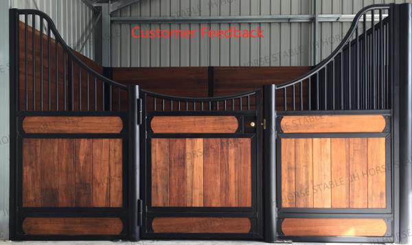 Buy cheap Mobile Panels Free Standing 14ft European Horse Stalls from wholesalers