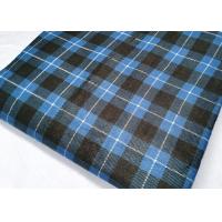Buy cheap Textile Plaid Flannel Fabric Cloth Pure Cotton Tear Resistant For Shirt product